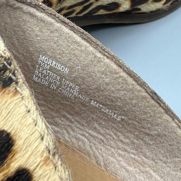 Crown Vintage Morrison Calf Hair Animal Print Mules - Picture 6 of 7